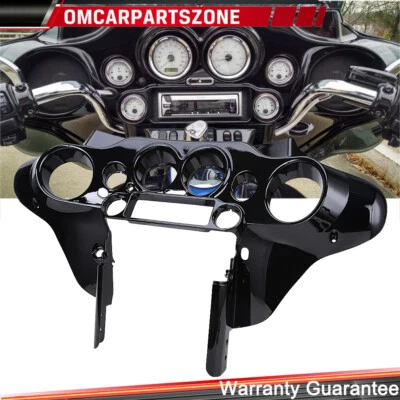 Vivid Black Batwing Inner Fairing For 96-13 Harley Touring Electra Street Glide - Image 1 of 4