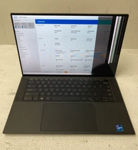 Dell Precision 5560 Intel i7-11850H @2.50GHz 8GB RAM NO SSD BrokenScrn Parts - Afbeelding 1 van 10