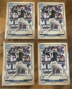 2020 Topps Gypsy Queen #287 Jesus Luzardo Rookie Lot x 4 Marlins / Phillies RC - Picture 1 of 2