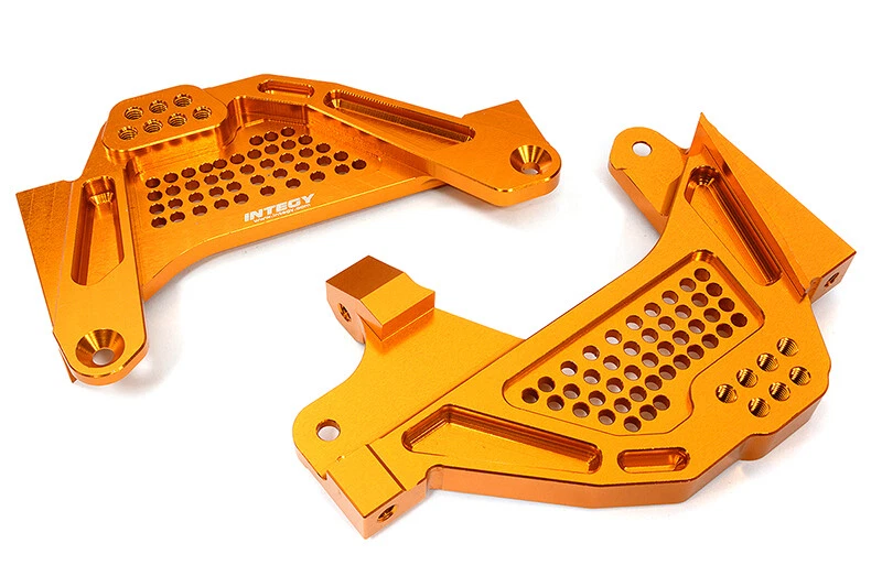 Orange Billet Machined Front Shock Towers for Axial SCX6 1/6 Scale 251001 - Image 1 of 1