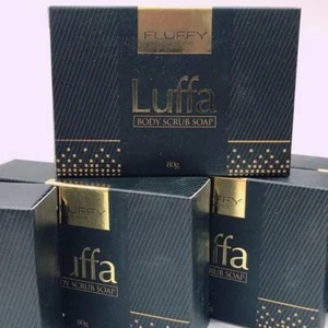  1 x 80g Original FLUFFY LUFFA Körperpeeling Seife ENTFERNEN SIE SCHMUTZ und abgestorbene Hautzellen - Bild 1 von 7