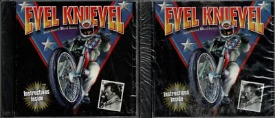 Lot of 2 Evel Knievel Interactive Stunt Game Pc Brand New XP Motorcycle Stunt - Image 1 of 2