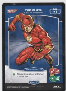 2017 PANINI METAX JUSTICE LEAGUE THE FLASH RARE R106 - Picture 1 of 2