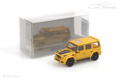 Brabus 850 6.0 Biturbo Widestar from Basis MB AMG G 63 Yellow MINICHAMPS 1:87 - Image 1 of 2