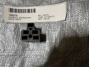 New PACCAR Electrical Switch Connector 186978 - Bild 1 von 2