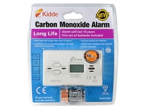 Kidde Digital Carbon Monoxide Co Detector/Alarm For Home/Caravan/Boat KID7DCOC - Picture 1 of 1