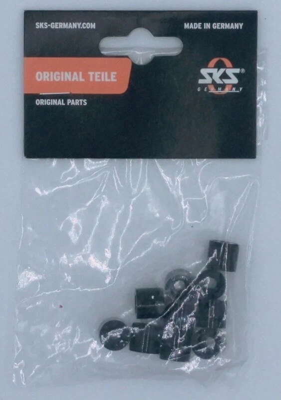 SKS Umkehr- Gummidichtung Pumpendichtung MultiValve reversible Köpfe 10er Set