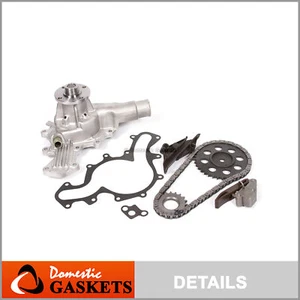 Fit 90-94 Ford Explorer Ranger Mazda B4000 4.0L OHV Timing Chain Kit Water Pump - Picture 1 of 9