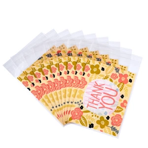 95~100pc Colorful Rectangle OPP Cellophane Bag Wedding Party Gift Bag 16.2x9.9cm - Picture 1 of 12
