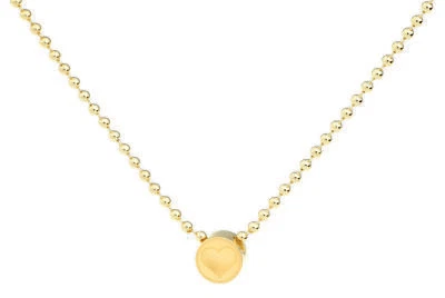 Collar diseño Ernste con colgante K704 acero inoxidable con superficie rayada Foto 1 de 3