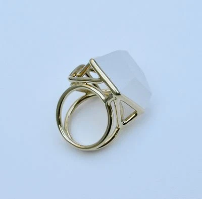 Anillo IPPOLITA Oro 18K Moderno Caramelo de Roca Bisel Irregular Ultra Moderno Talla 7 Foto 1 de 4