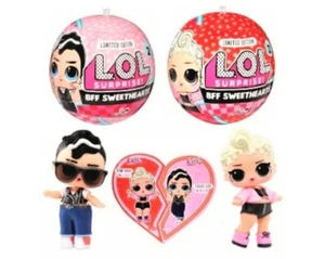 2 LOL Surprise BFF Sweethearts Series 2 Limited Edition TOUGH GUY & PINK BABY - Picture 1 of 1