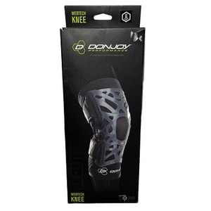 DonJoy Performance Webtech Knee Brace Black X-Large New In Box - Picture 1 of 8