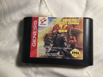 Lethal Enforcers II: Gun Fighters (Sega Genesis, 1994) game and case - Image 1 of 4