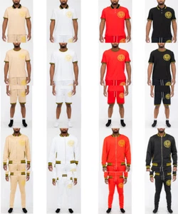 Lion Head Status Track Jacket, Pant, Shirt, Polo and Short Set S- 3XL - Picture 1 of 36
