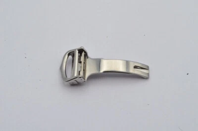 Cartier Leather Bracelet Deployment Clasp 16Mm Steel - Image 1 of 2