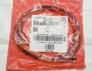 Amphenol 943-99384-10003 Pull Fibre Optique Câble 4X,12F 3MM ( Rd ) OM3,Qsfp ,3M - Bild 1 von 2