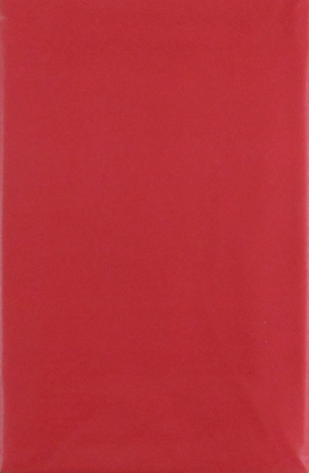 Mantel trasero de franela de vinilo color rojo o verde liso varios tamaños Foto 1 de 1