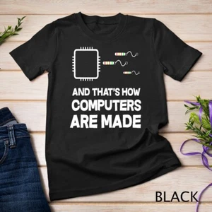 Computer Engineering Funny Geek Engineer Software Gift T-Shirt Unisex T-shirt - Picture 1 of 15