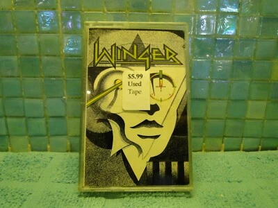 Winger Self Titled Cassette Tape TESTED IMPORT -EXTRA TAPES SHIP FREE - Image 1 of 3