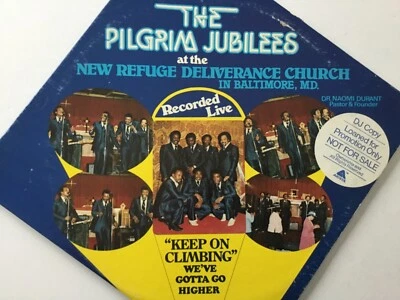 THE PILGRIM JUBILEES Keep On Climbing LIVE 1980 MINT LP SAVOY SL-14584 TESTED+CD - Image 1 of 4