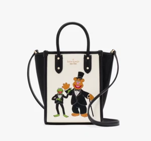 DISNEY X KATE SPADE NEW YORK MUPPETS LEDER MINI BEUTELTASCHE CROSSBODY TASCHE KERMIT $ 349 - Bild 1 von 14