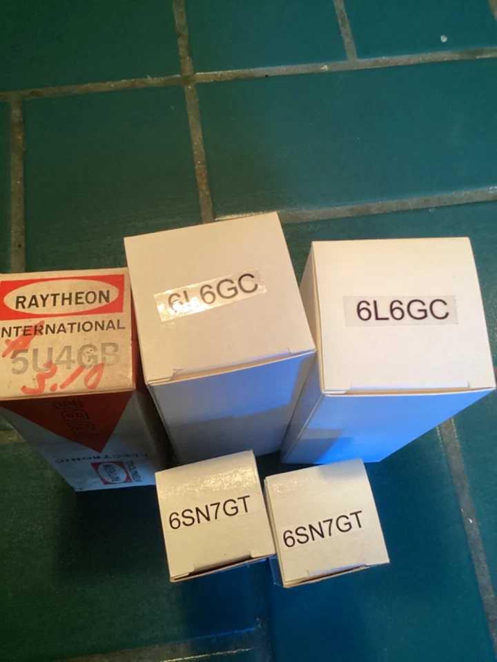 AMI E40/E80/E120 JUKEBOX WITH MODEL R111 AMPLIFIER AMP TUBE KIT - Image 1 of 1