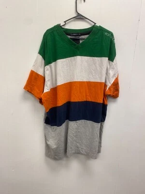 Camisa de manga corta Rocawear para hombre color fresco combo knock the Hustle Stripes de colección Foto 1 de 4