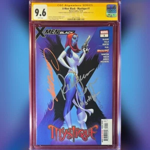 X-MEN MYSTIQUE #1 CUBIERTA CAMPBELL CGC 9.6 SS J SCOTT CAMPBELL REBECCA ROMIJN - Imagen 1 de 1