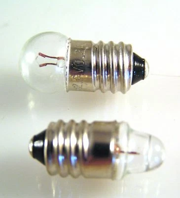 MES Mini Edison Screw Bulb E10 Range 1.2v 1.5 2.2 2.5 3.5 6 12 14 + 24V OM0311 - Image 1 of 3