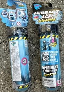 Mr Beast Lab Swarms Test Tube Pack Alpha Series 2 Mystery Micro Beasts Lot of 2 - Picture 1 of 3