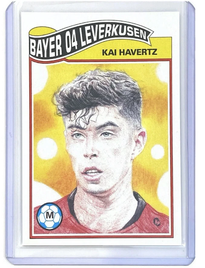 2019-20 Topps UCL Living Set Kai Havertz Rookie Leverkusen /5749 - Image 1 of 1