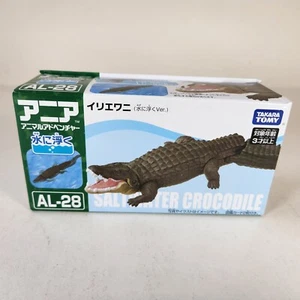 Takara Tomy ANIA AL-28 Saltwater Crocodile Floating Figure Animal Toy 2024 - Picture 1 of 9