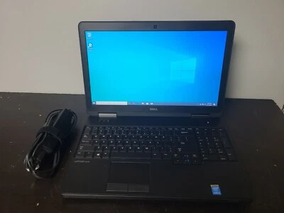 Laptop Dell Latitue E5540 15.6" i5-4210U CPU 8GB RAM 128GB SSD Win10 Pro - Image 1 of 4