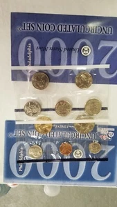 2000 US Münzstätte Set 20 Münzen unzirkuliert Set komplett Philadelphia & Denver mit OGP - Bild 1 von 5