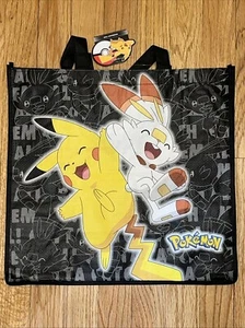 1x NWT The Pokemon Company ThinkGeek Scorbunny and Pikachu Tote Bag NEW - Picture 1 of 2