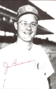 Jim Brosnan Chicago Cubs d. 2014 Signed 3x5 Repo Postcard 177988 - Picture 1 of 1