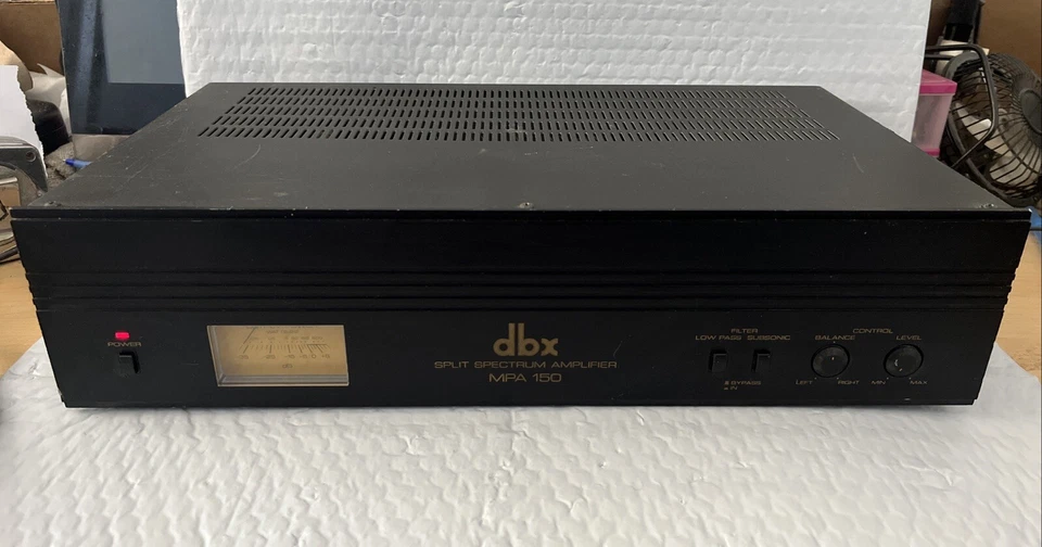 DBX MPA150 分频放大器未经测试,开机无遥控器 — 第 1/4 张图片