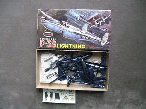 Aurora Lockheed P-38 Lightning Airplane Model 1/84 1964 - Picture 1 of 1