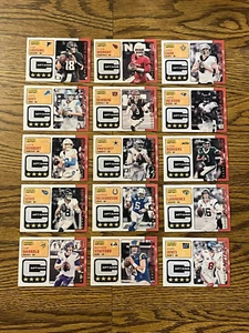 2024 Panini Instant NFL Captains 15 card QB lot Burrow Jackson Herbert Goff - Picture 1 of 7