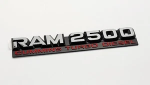 1997-98 RAM 2500 Fender Nameplate Badge Emblem Mopar 55295313AB New OEM - Picture 1 of 2