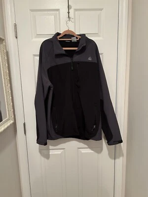 CHAQUETA FORRADA DE LANA SNOZU PARA HOMBRE ~ XL ~ Gris y Negro ~ En muy buena condición ~ Foto 1 de 4