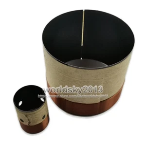 2pcs 62.8-102.5mm BASV Speaker Voice Coil Trumpet Woofer Bass Sound Drive Repair - Picture 1 of 10