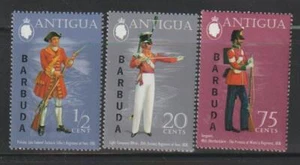 BARBUDA 1973 MILITARY UNIFORMS ANTIGUA STAMPS OVERPRINTED BARBUDA MNH - ANT963 - Picture 1 of 1