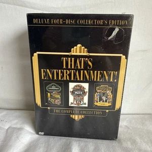 Thats Entertainment: The Complete Collection (DVD, 2004, 4-Disc Set) New Sealed - Foto 1 di 3