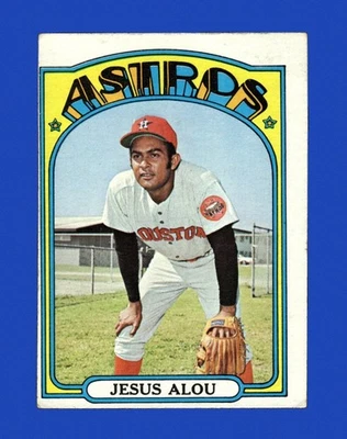 1972 Topps Set-Break #716 Jesus Alou en muy buen estado-en muy buen estado *GMCARDS* Foto 1 de 2