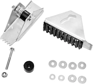 Paquete de 2 Kit de Zapatos Escalera de Extensión, Escalera Pie Antideslizante, Plateado - Imagen 1 de 2