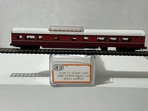 CON COR 1995 CHRISTMAS NORTH POLE & SOUTHERN 85' DOME CAR SANTA N SCALE - Bild 1 von 8