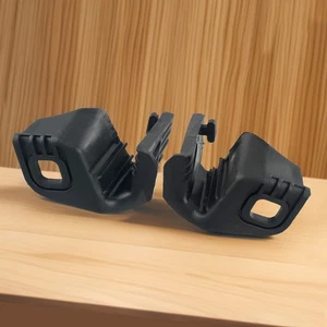 Brand New Headlight Brackets Clip 51647285597/598 Black Direct Replacement - Picture 1 of 20