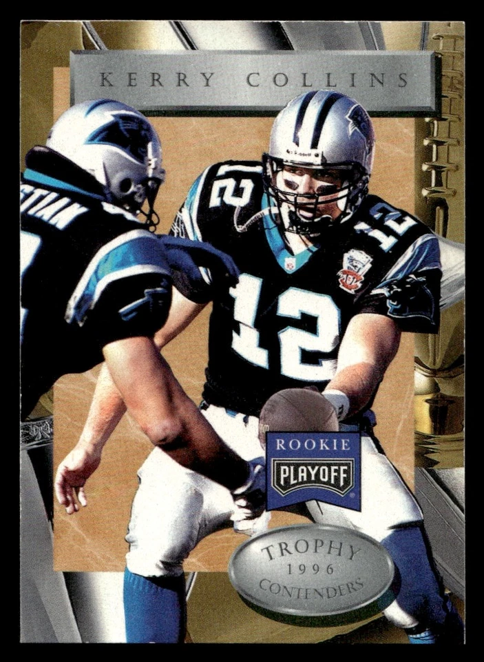 Kerry Collins 1996 Playoff Trophy Contenders #60 Carolina Panthers - Image 1 of 2